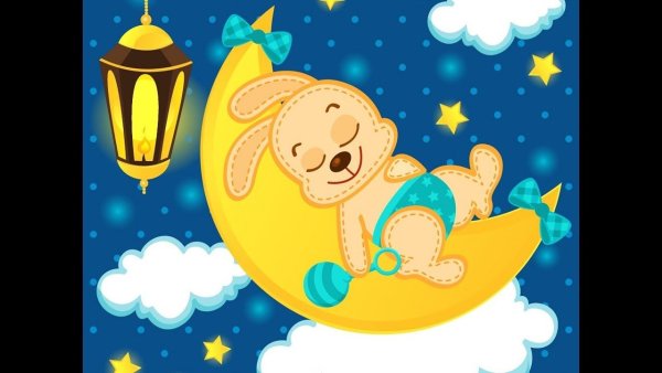 Луна для спальни в детском саду