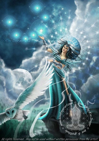 Лунная богиня Селена