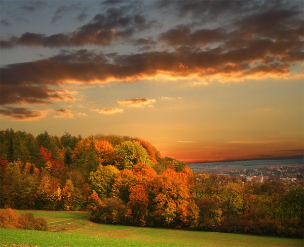 Осенний рассвет