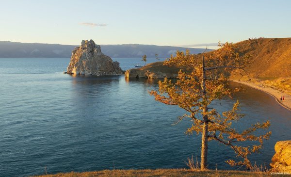 Остров Ольхон на Байкале осенью