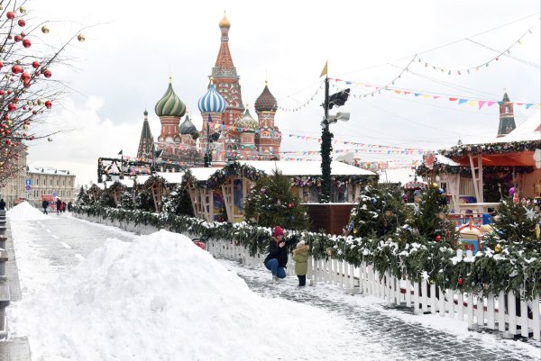 Москва зимой 2021