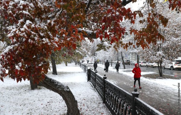 Снег в сентябре