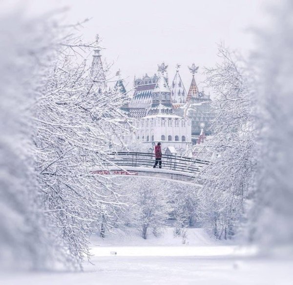 Кремль в Измайлово зимой