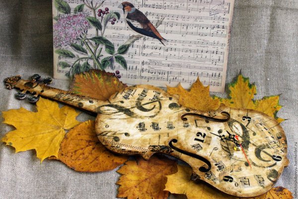 Декупаж осень