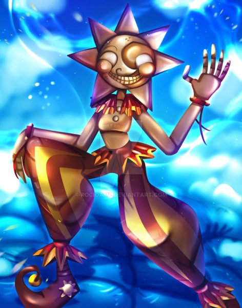 Солнце из ФНАФ 9