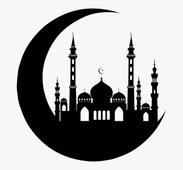 Минарет мечети вектор