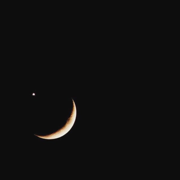 Луна полумесяц