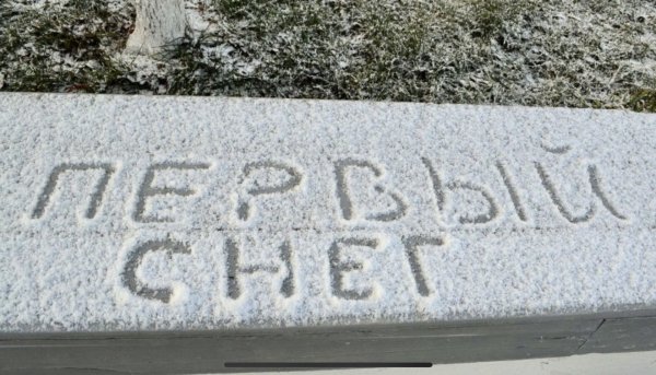 С первым снегом приколы