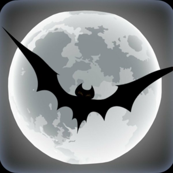 Луна и летучие мыши