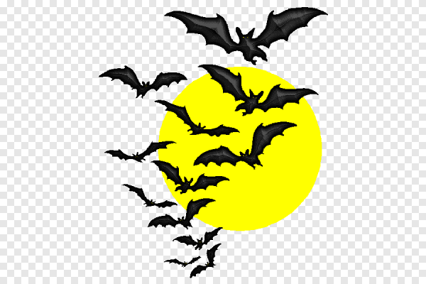 Украшения на Хэллоуин на белом фоне