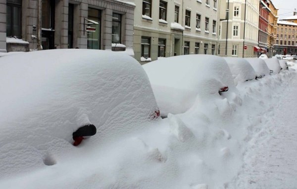 Сугробы прикол