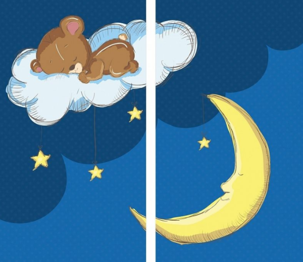 Медвежонок на облаке