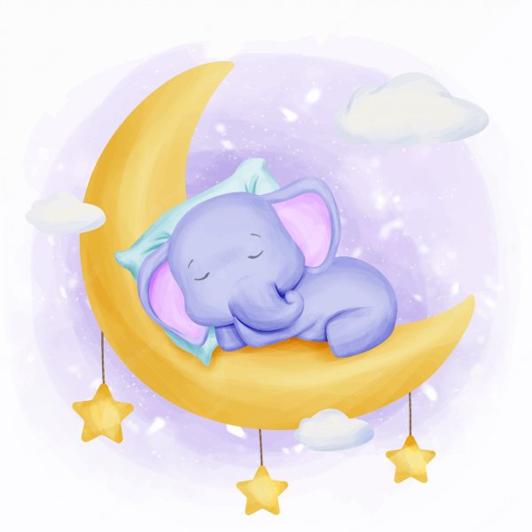 Слоник на месяце