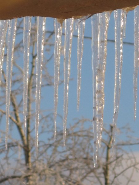 Весна сосульки