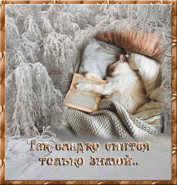 Добрых теплых зимних снов