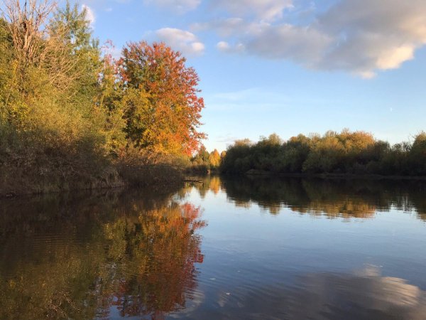 Река осень Тверская область