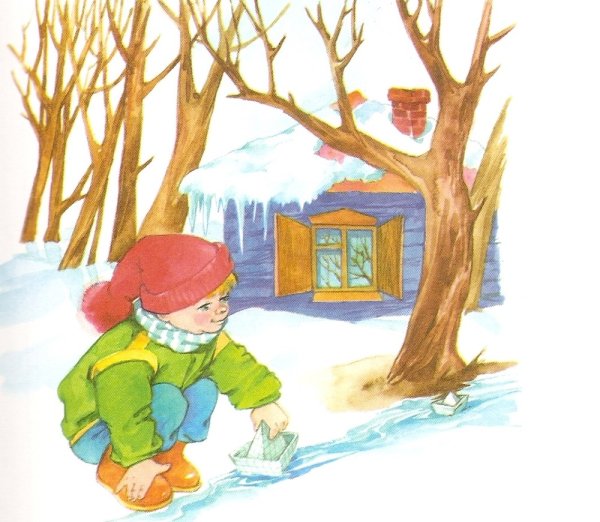 Весна для детей