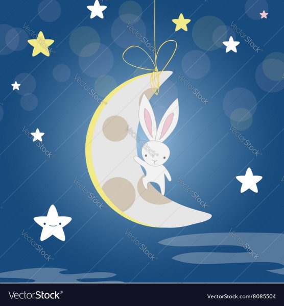 Зайчик на Луне