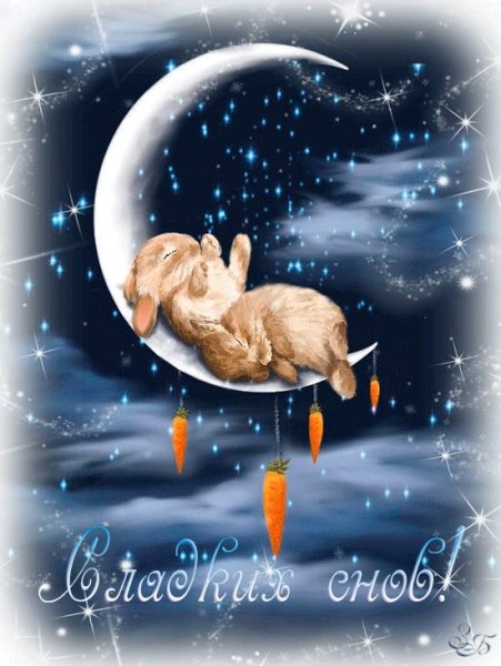 Сладких снов зайчик