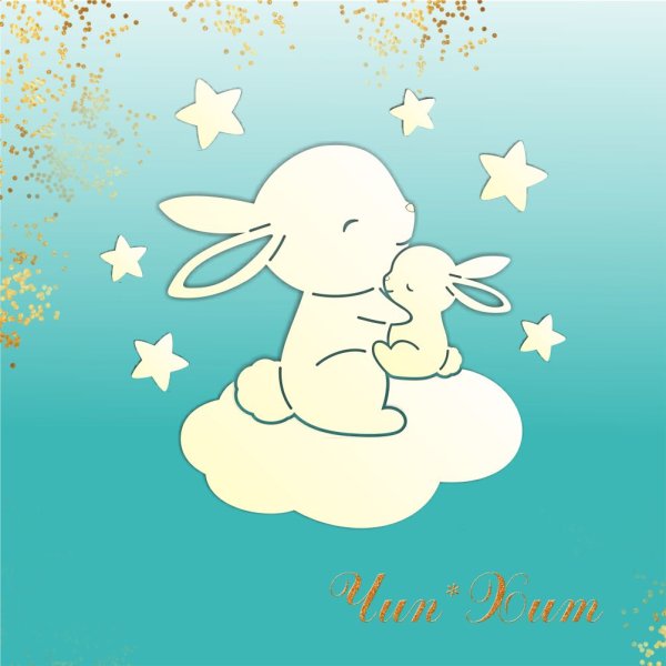 Зайчик на облачке