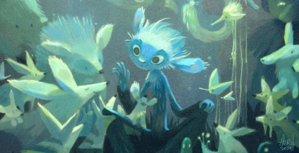 Хранитель Луны Мьюн арт