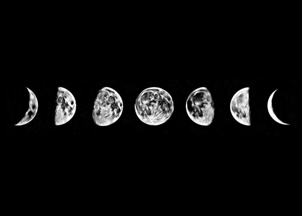 Фазы Луны Эстетика