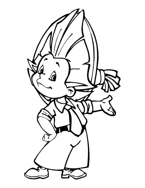 Раскраски по русскому языку