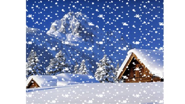 Картинки снежинки падают