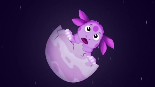 Лунтик падает с Луны