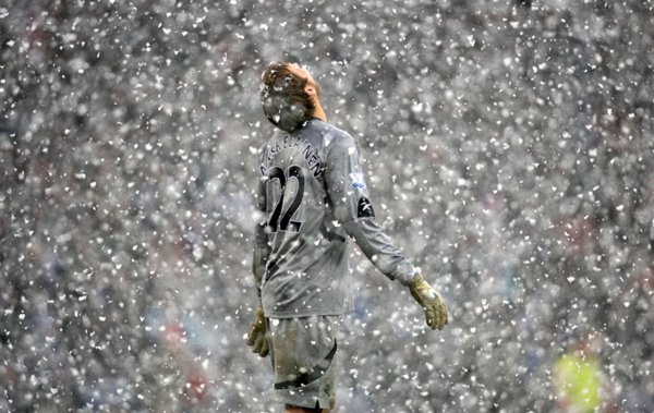 Футбол зима