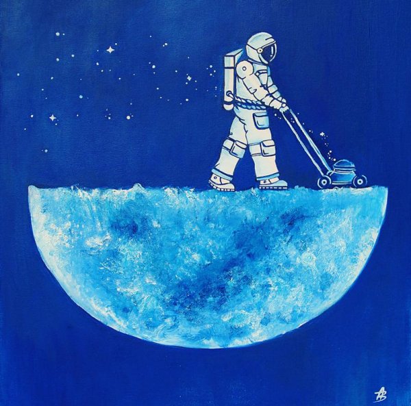 Луна для рисования