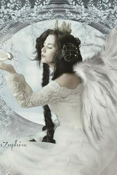 Снежный ангел девушка