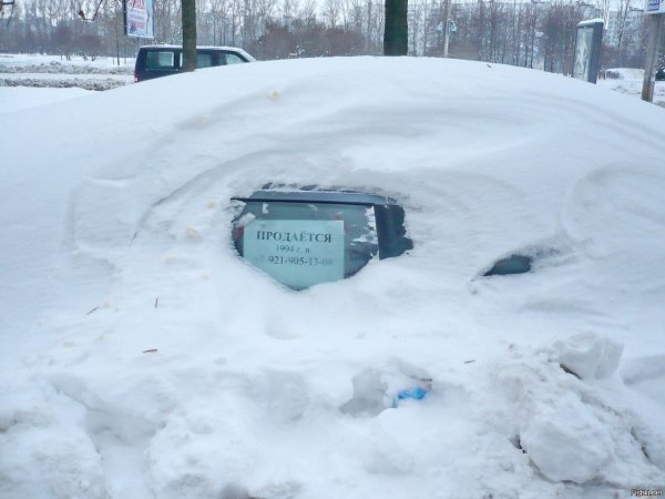 Автомобильный юмор зима