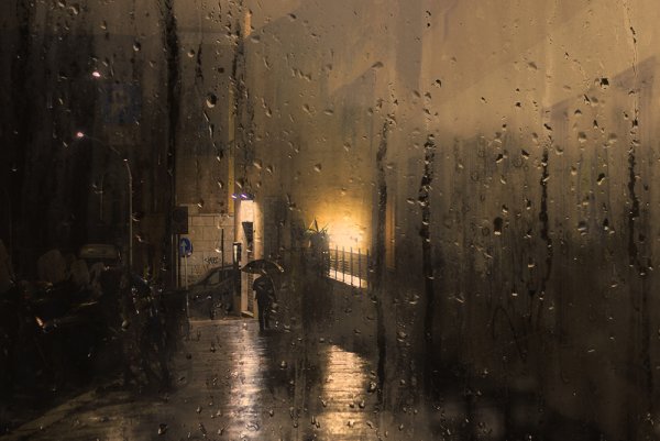 Холодный дождливый вечер