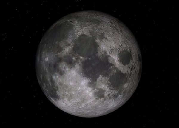 Снимок Луны высокого разрешения