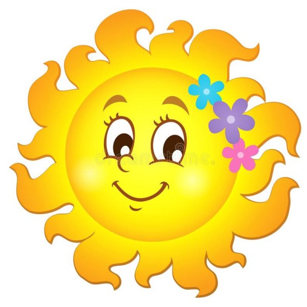 Веселое осеннее солнышко