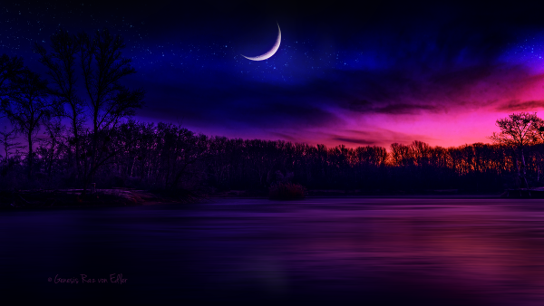 Фиолетовая ночь