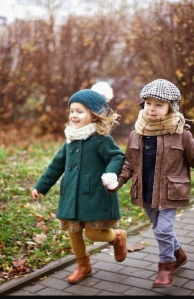Модные дети осень