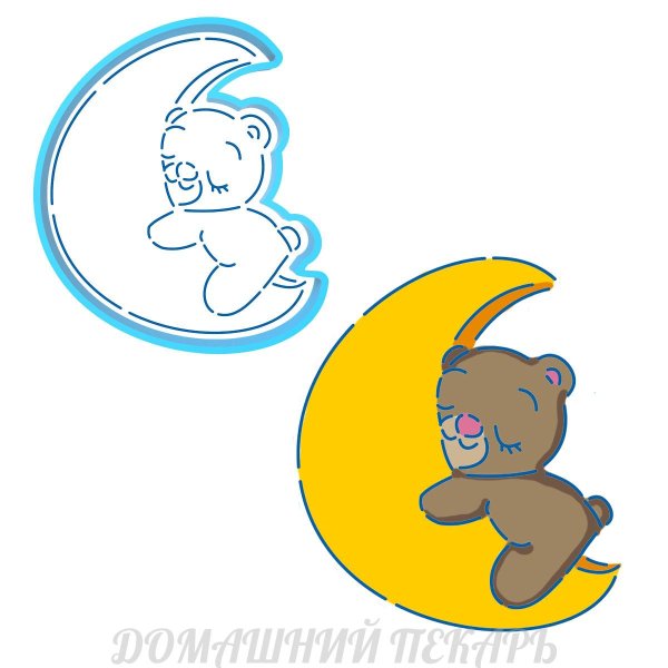 Медвежонок на Луне