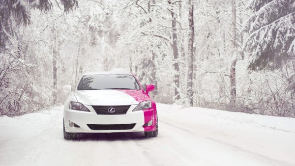 Лексус ИС 250 зимой