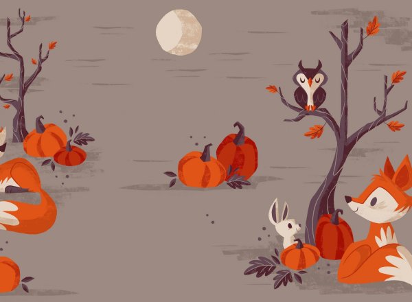 Лисята мультяшные