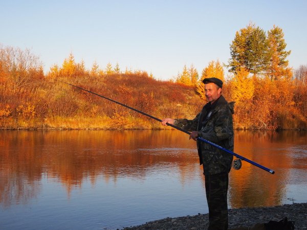 Осень рыбалка
