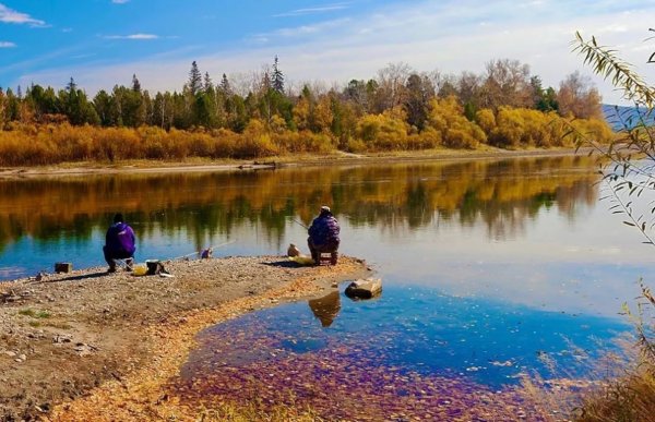 Рыбалка на реке Иркут