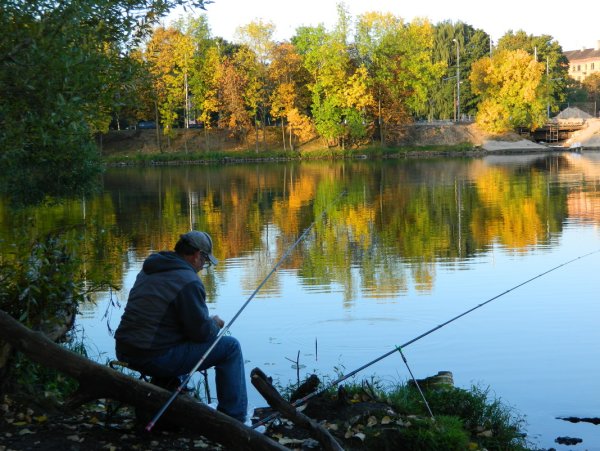 Осень рыбалка