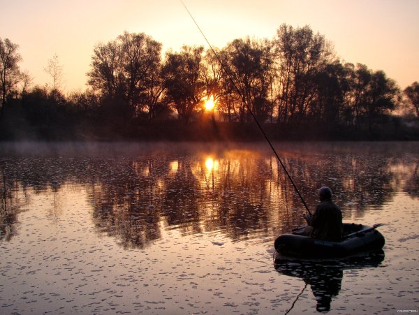Осень рыбалка