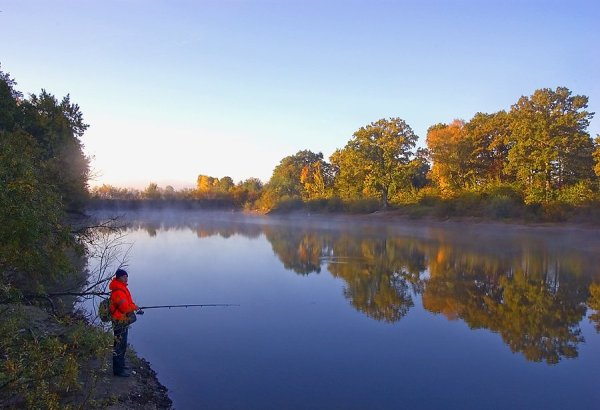 Осень рыбалка