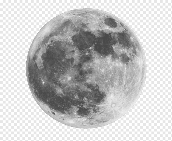 Луна для распечатки