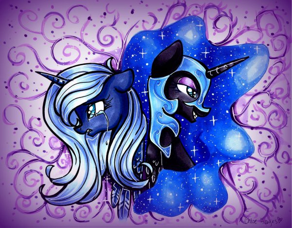 Принцесса Луна и Найтмер Мун