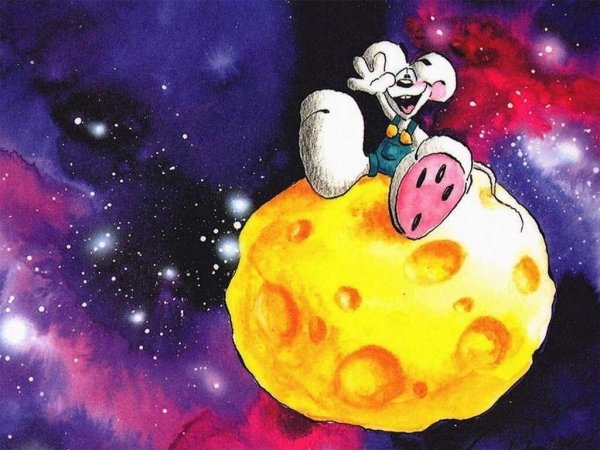 Космос Веселые иллюстрации