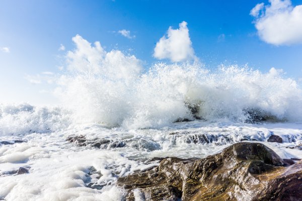 Черное море зимой